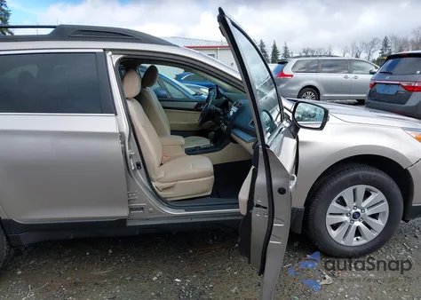 2016 Subaru Outback 2.5I Premium z USA, uszkodzony, nr VIN 4S4BSAFC7G3251905